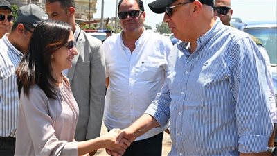 محافظ البحيرة تستقبل وزير الموارد المائية والري