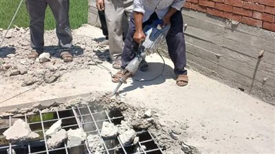 حملات مكثفة لإزالة التعديات علي الأراضي الزراعية وأملاك الدولة بالبحيرة 