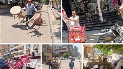 حملات مكثفة بالشرقية لإزالة الإشغالات وإعادة الانضباط للشوارع