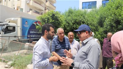 رئيس صرف صحي الإسكندرية يتفقد عددًا من محطات منطقة العجمي  