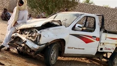 مصرع شخص وإصابة 17 بينهم أطفال بحادث انقلاب سيارة ربع نقل بنصر النوبة