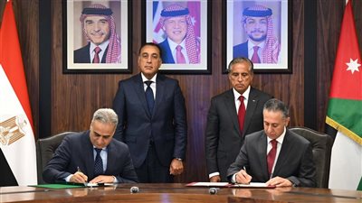 رئيسا وزراء مصر والأردن يشهدان توقيع 10 وثائق في مجالات تخدم تعزيز التعاون