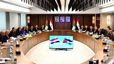 رئيسا وزراء مصر والأردن يترأسان أعمال الدورة 33 للجنة العليا المصرية الأردنية 