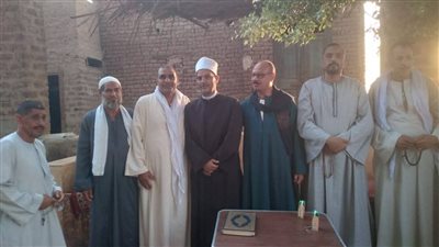 مديرية أوقاف المنيا تشهد صلحًا بين عائلتين لتعزيز السلام المجتمعي