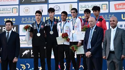 آدم شكري ومهند خضير يحرزان ذهبية تتابع الرجال ببطولة العالم للخماسي الحديث