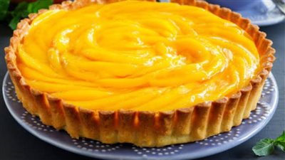 طريقة عمل تارت المانجو بالكريمة