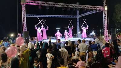 ثقافة المنيا تحتفي بوفاء النيل بعروض الفنون الشعبية 