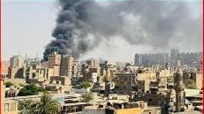 تفاصيل حريق مخزن مواسير بلاستيك في بولاق أبو العلا