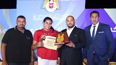 بالصور.. تكريم الابطال الرياضيين بصيد الاسكندرية