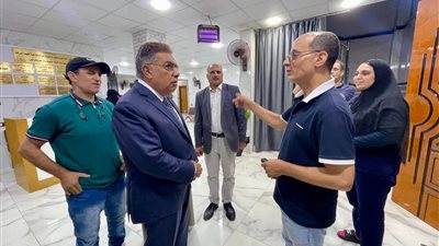 محافظ الدقهلية في زيارة مفاجئة لقرية منية محلة دمنه 