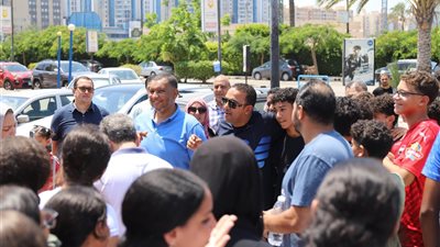 وفد من سموحة يغادر لتشجيع منتخب اليد بمونديال الناشئين