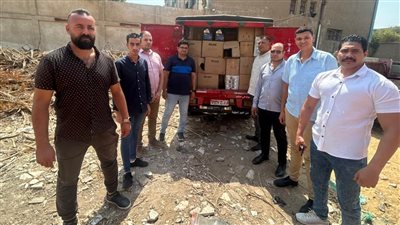 ضبط 269 عبوة زيوت سيارات مجهولة المصدر بالفيوم 