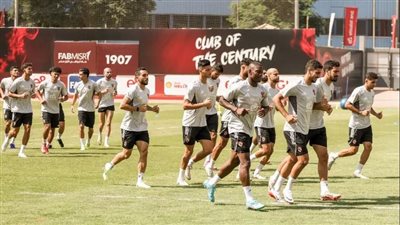 الأهلي يواصل الاستعداد لمواجهة غزل المحلة