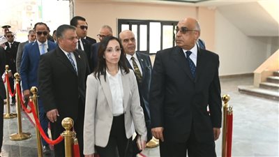 محافظ البحيرة ووزير العدل يتفقدان تطوير مبنى المحكمة الإبتدائية القديم بدمنهور