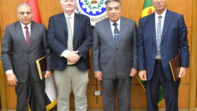 محافظ الدقهلية يشهد توقيع عقد تنفيذ محطة معالجة الصرف الصحي بقرية بهوت