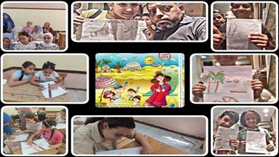 أنشطة ثقافية وفنية وإبداعية للأطفال في أسيوط وورش ومجلة قطر الندى
