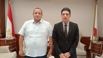 نائب محافظ سوهاج يستقبل رئيس جهاز مدينة  الجديدة