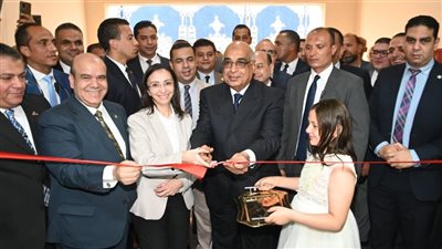وزير العدل ومحافظ البحيرة يفتتحان مبنى محكمة الأسرة بكفر الدوار 