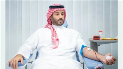 ولي العهد السعودي يُطلق حملة وطنية للتبرع بالدم