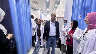 وكيل وزارة الصحة بالإسكندرية يتفقد المستشفيات العامة بالمحافظة