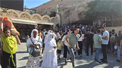 آلاف الإثيوبيين والإريتريين يحيون ختام صوم السيدة العذراء بدرنكة