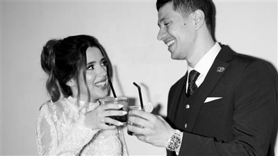 الكاتب الصحفى أمجد مصطفى يهنئ ملازم أول طيار عمرو هشام ورودينا بالخطوبة السعيدة