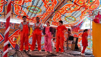 الثقافة تشارك بعروض فنية وورش للأطفال في قرية كبريت المفارق بالسويس