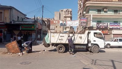 رفع 485 طن مخلفات بمدينتي المنصورة وطلخا 