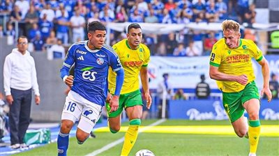 نانت يسقط أمام ستراسبورج  في الدوري الفرنسي بمصطفى محمد 