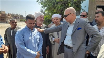 بجهود اللواء أحمد شاكر.. بلبيس تتخلص من أزمة الصرف الصحي بعزبتي «محمود» و«مراد»