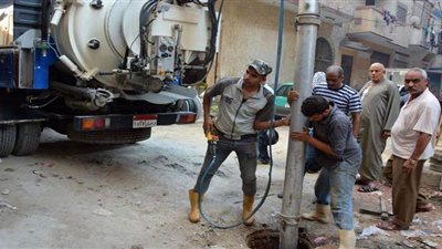 5 ملايين جنيه تطوير شبكات الصرف الصحي بعزب الإصلاح والفلكي بالإسكندرية