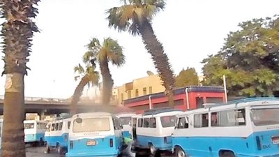موقف حدائق القبة .. وجع في قلب الحي
