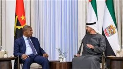 رئيس الإمارات  يبحث مع نظيره الأنغولي العلاقات الثنائية 