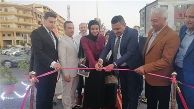 رئيس جهاز دمياط الجديدة يشهد افتتاح ميدان الدكتور باسم فاضل بعد تطويره