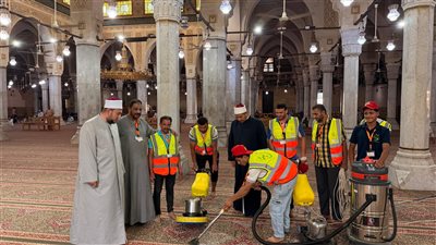 انطلاق حملة نظافة موسعة بمساجد الغربية استقبالا لذكرى المولد النبوي