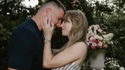 بعد صداقة دامت عامين.. تايلور سويفت وترافيس كيلسي يعلنان خطوبتهما رسميًا