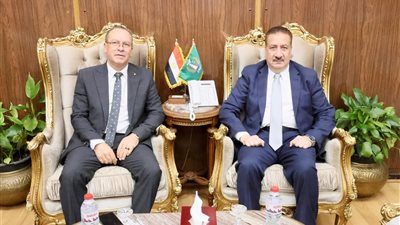 محافظ المنوفية يلتقى رئيس جامعة الدلتا التكنولوجية الجديد لتعزيز التعاون
