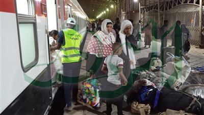 وصول القطار الثامن للعودة الطوعية للأشقاء السودانيين وعلي متنه 1300راكب