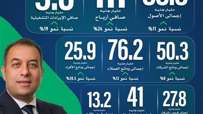 24 % نموا في أرباح بنك نكست ليسجل 1.1 مليار جنيه
