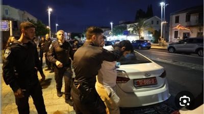 الشرطة الإسرائيلية تعتقل 6 متظاهرين في حيفا