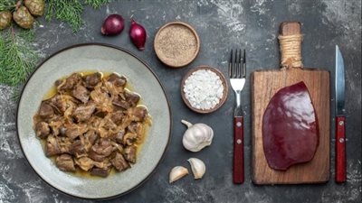 أسهل طريقة لعمل الكبدة بالبصل والفلفل