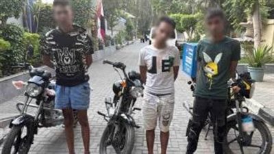 بأسلوب قطع وتوصيل الأسلاك.. الداخلية تضبط لصوص الدراجات النارية