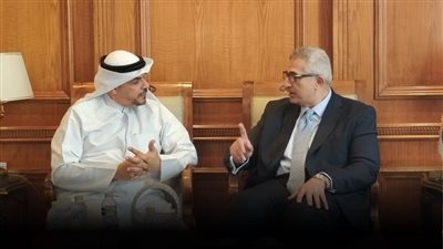 أمين المجلس الأعلى للجامعات يستقبل رئيس المكتب الثقافي الكويتي بالقاهرة