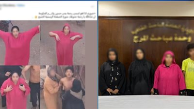 الداخلية تضبط بطلة فيديو البلطجة في المرج 