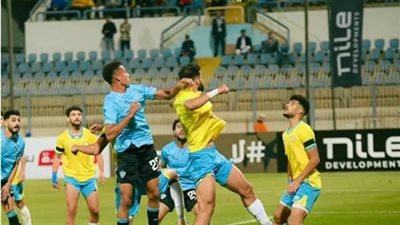 الإسماعيلي يسقط أمام غزل المحلة بثلاثية في الدوري