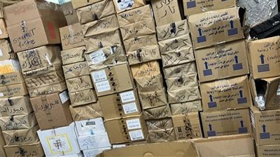 ضبط 1.250 مليون قرص مجهولة المصدر داخل مخزن أدوية بالنزهة