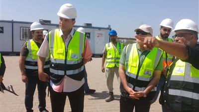 محافظ الدقهلية يتابع أعمال تنفيذ مشروعات تحسين نوعية مياه مصرف كيتشنر