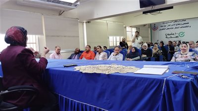  وكيل وزارة الصحة بالفيوم  تناقش تحسين الخدمات مع مديرى الادارات  