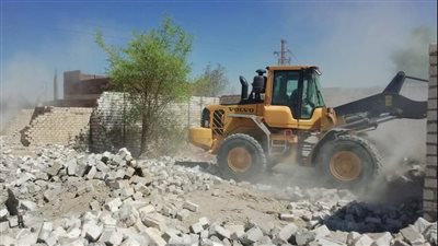 إزالة 73 حالة تعد على أملاك الدولة بمركز قنا 