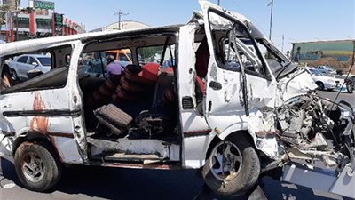 تصادم مروع يترك 7 مصابين على طريق ديروط الزراعي بقرية بني حسين
